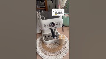Espresso Automatic Retro Series Coffee Machine, Coffee Maker with Milk Frothing. (link in comment)