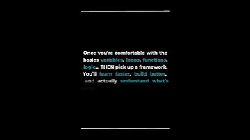 Should Beginners Use Frameworks
