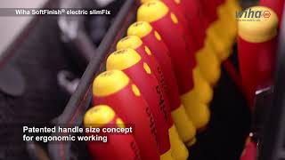Wiha Softfinish Electric Slimfix Screwdriver Set, 6 Piece