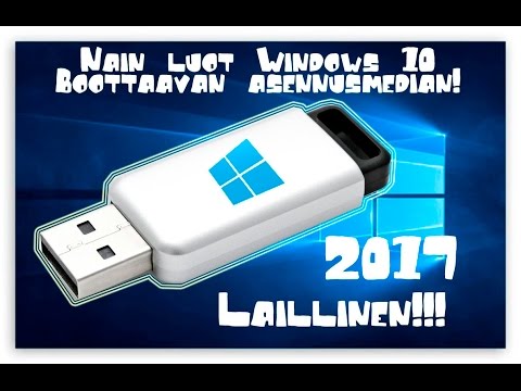 Video: Kuinka Tehdä Käynnistettävä Windows-muistitikku