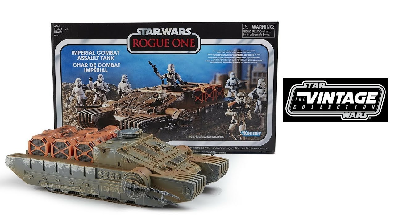 Star Wars The Vintage Collection Imperial Combat Assault Tank (Hovertank)  Review - Youtube