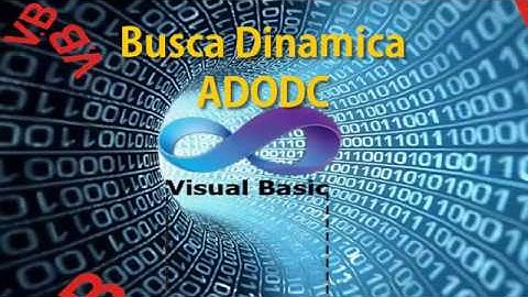 Visual Basic 6 Aula 2 - Consulta Dinamica ADODC SQL