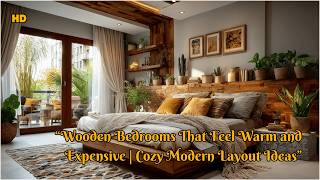 How to Make Your Bedroom Feel Cozy and Luxurious | Timeless Wooden Design Ideas screenshot 5
