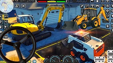 "Ultimate JCB Bridge Constructions : Construction Simulator 3D Android Gameplay😍