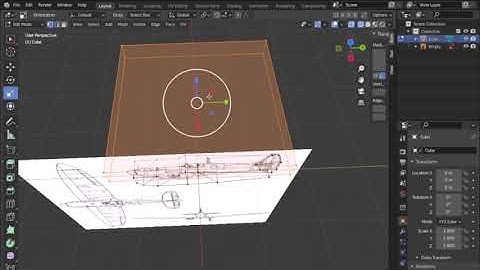 Low poly spitfire timelapse (blender)