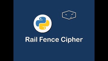 rail fence cipher in python 😀