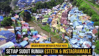 KAMPUNG WARNA WARNI JODIPAN MALANG! Kampung Kumuh Yang Berubah Jadi Colorful!