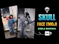 Trending Skull Face Video Editing In Vn App | Skull Face Emoji Video Editing l Troll Face Video Edit
