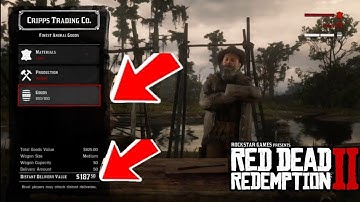 Red Dead Online Selling Trader Business Medium Wagon-Distant