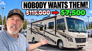 5 Dirt-Cheap Luxury Motorhomes “Rotting” on Lots (Buy Once, Never Shop Again)