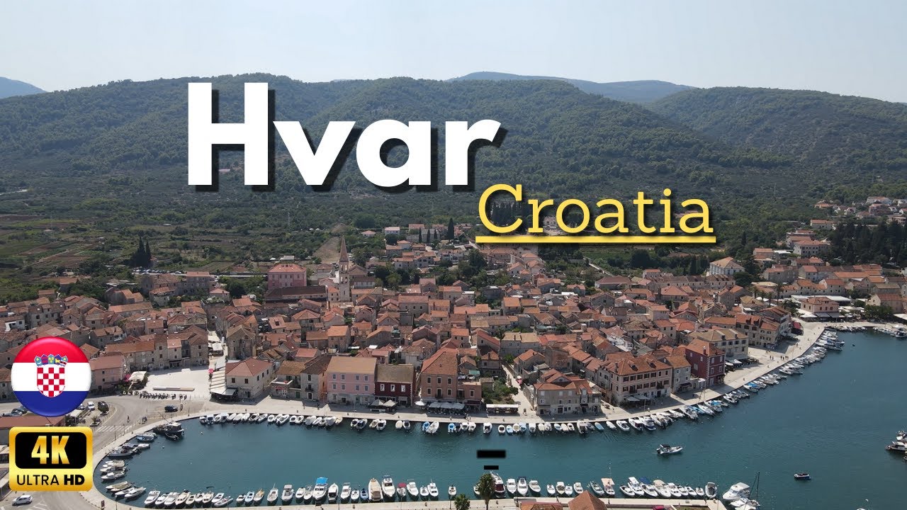 Stari Grad to Hvar - Croatia - 4K Drive