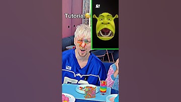 Tutorial Shrek TikTok Effect🤣👀🐸#tiktok #tutorial #shrek