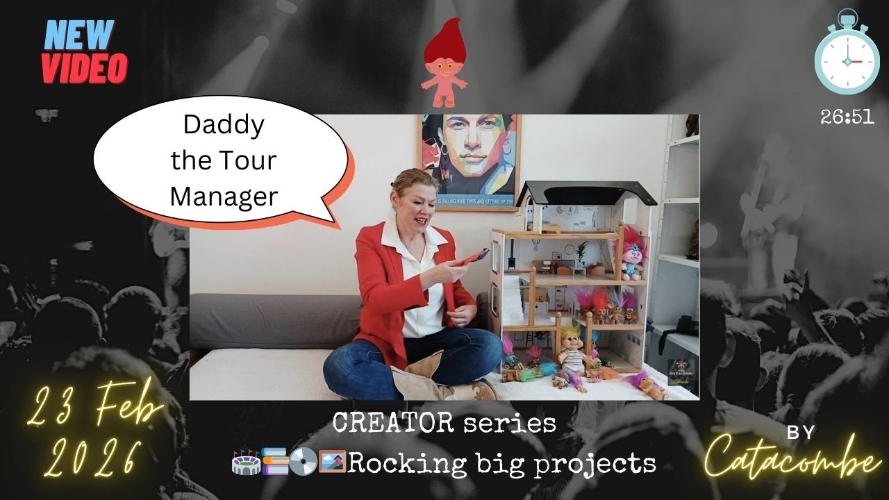 04 🏟️📚💿🖼️Rocking big projects | CREATOR series w. troll dolls