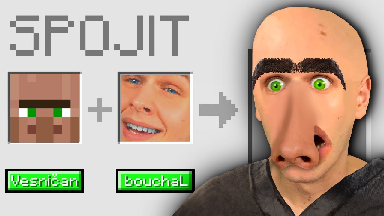Minecraft, ale můžu SPOJIT opravdu COKOLIV...