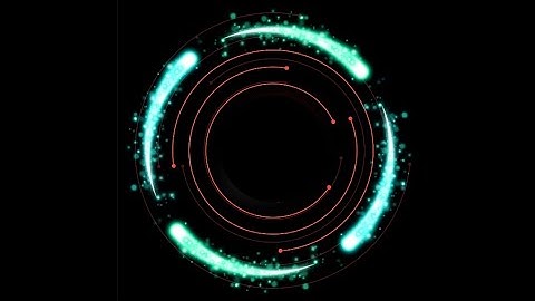 Neon Loop Round Shape Effects With Multiple Colors Glowing Lights | Adobe After Effects | Editing