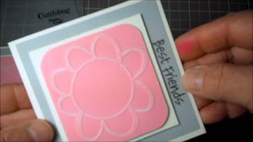 New Vision Embossing Folder Flower