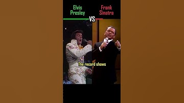 ELVIS PRESLEY vs FRANK SINATRA - My Way - #shorts #versus #music