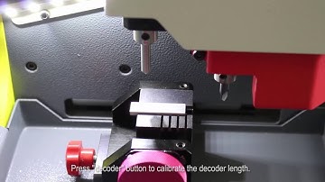 how to cut a dimple key by automatic key cutting machine