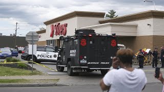 At least 10 people killed in mass shooting at Buffalo supermarket