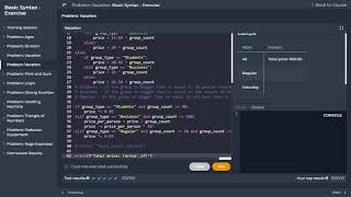 RO Python Fundamentals Basic Syntax Exercise cut En Python Fundamentals Basic Syntax Exercise Cut