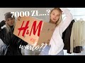 SPODNIE ZA 1000ZŁ I KASZMIROWE SWETRY???!!! mierzę najdroższe ubrania w H&M