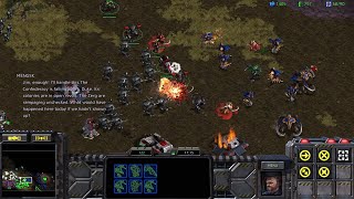 Magistrate can't break Zerg defenses so he sneaks through to save Duke