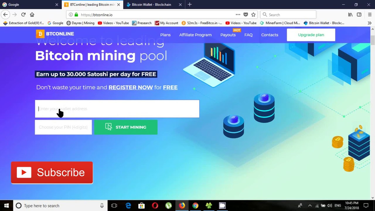 free auto cloud mining bitcoin