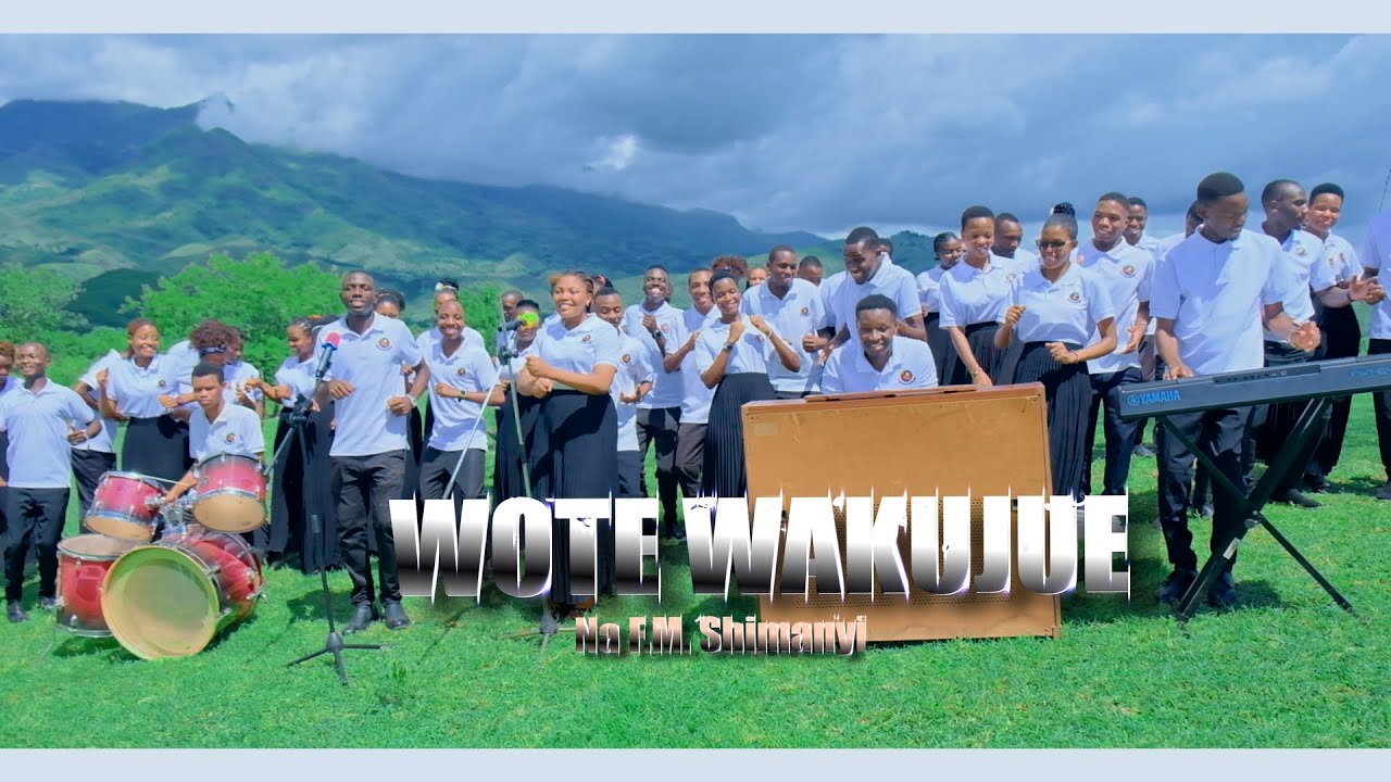 WOTE WAKUJUE By F.M. Shimanyi // Kwaya ya Mt. Thomas More-Mzumbe