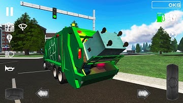 Trash Truck Simulator – Driving Garbage Recycling Station Simulator Games