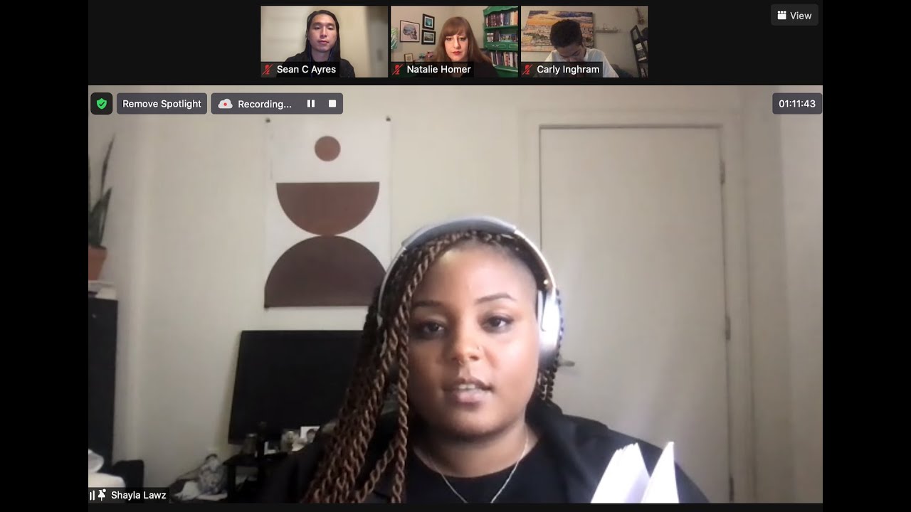 Fall 2021 Poetry Release Reading