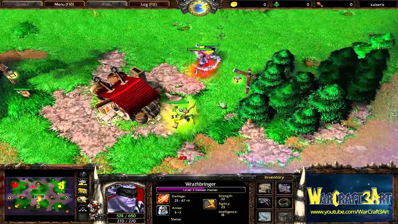 OrcWorker(ORC) vs Foggy(NE) - Game 2 - WarCraft 3 Frozen Throne - RN2265