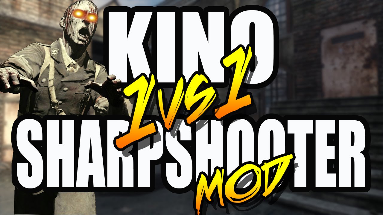 1 vs 1 ZOMBIE SHARPSHOOTER!! Laggin vs Reed (Black Ops Zombie Mods)