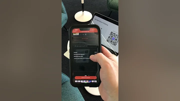 QR Code Self Serve Order Demo for WNDR