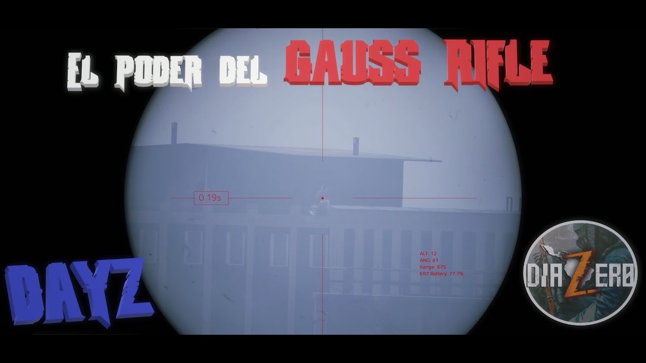 The power of the Gauss Rifle in dayz YouTube
