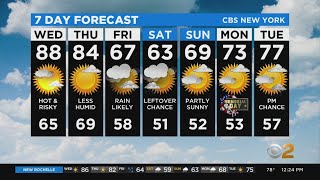 New York Weather: Thunderstorm Chances Tonight?