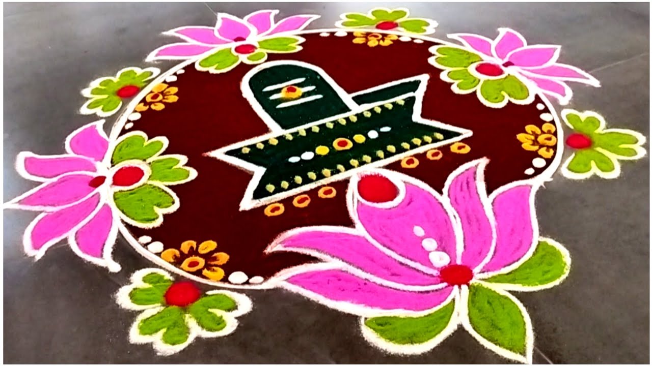 Holi Rangoli Special Design 2026 | Rang Panchami Rangoli | Simple Ugadi Muggulu &  Daily New Kolam