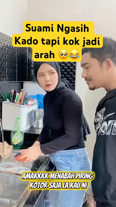 Suami Ngasih Kado tapi kok jadi arah 🥺😂 #ngakak  #lucu  #pasutrilucu  #videolucu  #kocak