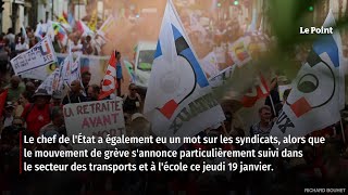 Réforme des retraites : Emmanuel Macron dénonce les « mensonges » de la gauche