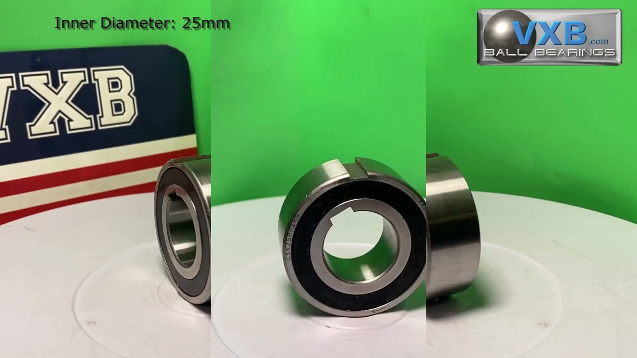 CSK25PP-2RS One way Bearing Sealed