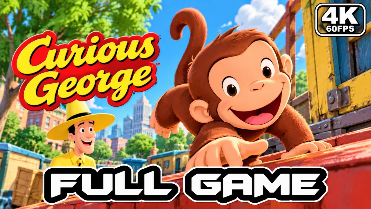 CURIOUS GEORGE Full Game Walkthrough [Ps2 4k 60Fps] - YouTube