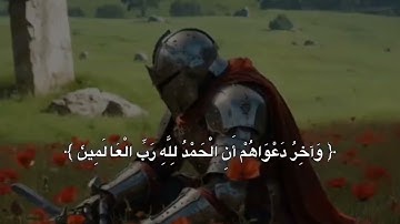 واخر دعواهم ان الحمدلله رب العالمين  | تلاوة نادرة للشيخ المنشاوي