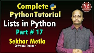 Lists in Python| Eagle Education