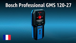 Détecteur Bosch Professional GMS 120-27 | TEST | Français
