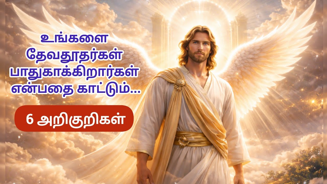 தேவதூதர்கள் உங்களை பாதுகாக்கிறார்கள் என்பதை காட்டும் – 6 வல்லமைவாய்ந்த அறிகுறிகள்