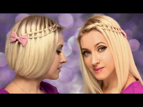 Фальшивое каре + Коса лесенка ❤ Причёска на средние, короткие, длинные волосы самой себе Фальшивое каре + Коса лесенка ❤ Причёска на средние, короткие, длинные волосы самой себе