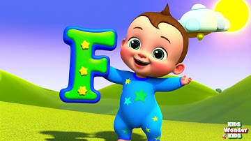 Interactive ABC Song with Colorful Objects | The Letter F Song for Kids