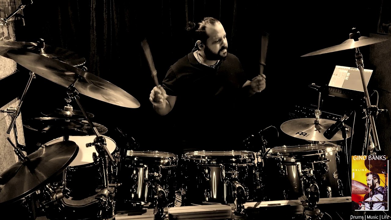 Gino Banks drums   Kurbaan Hua