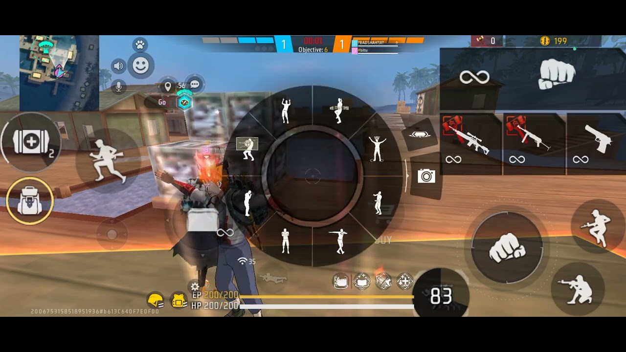 2v4 custom with my friend samarth bhai