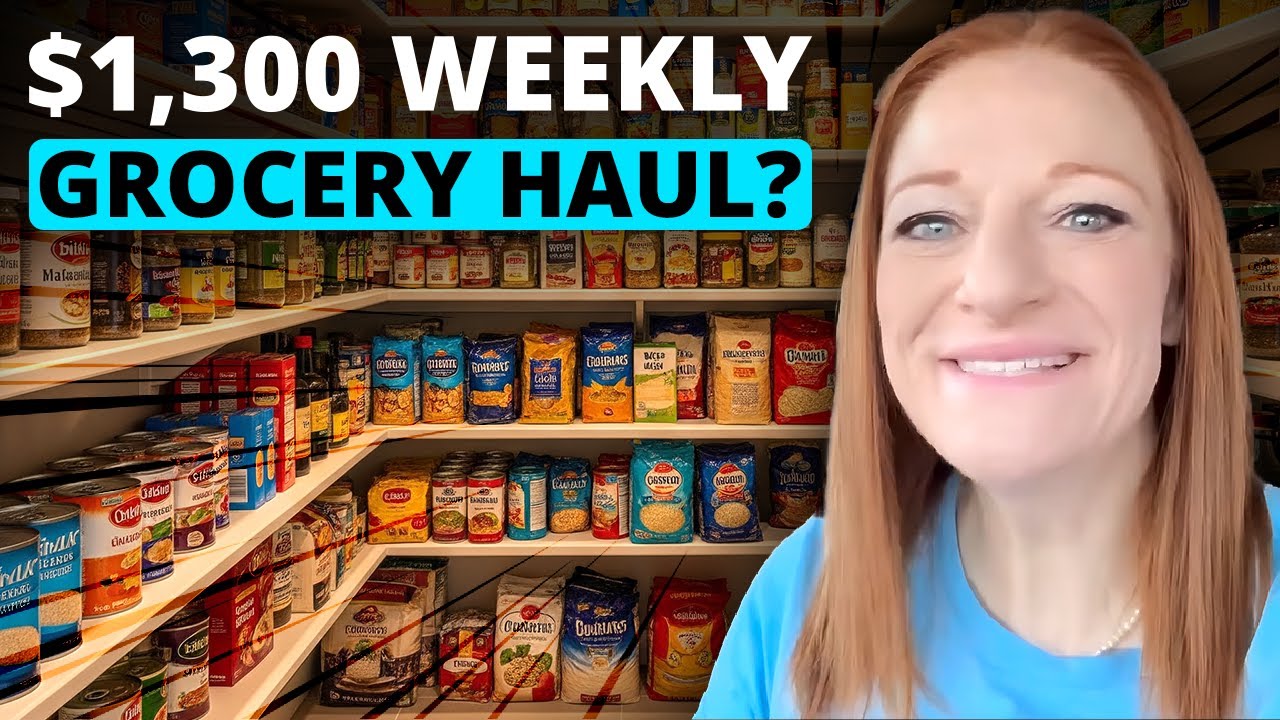 What Did She Buy?! LARGE FAMILY Grocery Haul!