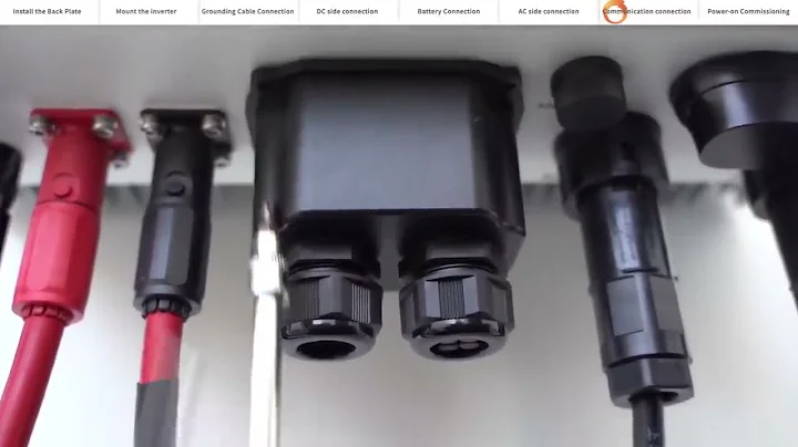 Solis Hybrid Inverter S6-EH1P(3-6K)-L Installation Video